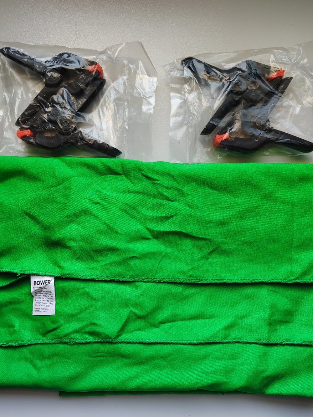 Green Screen, Clamps & Tripod